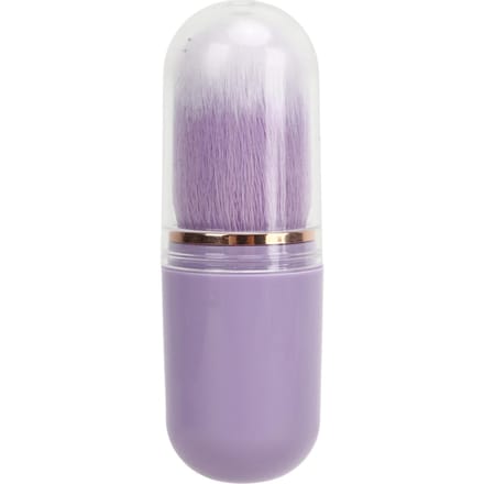 Nagelstofborstel Capsulevorm Draagbaar Intrekbaar Kunstvezel Nagelpoederborstel voor Blusher