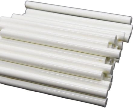 Lijm Sticks - Hitte Lijm - Knutselen en Decoreren - Veelzijdige Toepassing - 50 Stuks 7x100mm - Wit