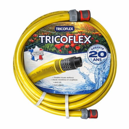 Deltaline - Tricoflex Original waterslang - 13 mm x 10 meter - Incl. 2x Gardena koppeling gemonteerd