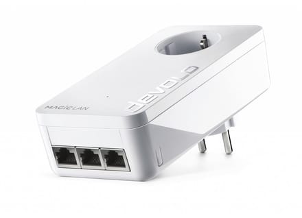 Devolo Magic 2 LAN triple 2400 Mbit/s Ethernet LAN Wit 1 stuk(s)