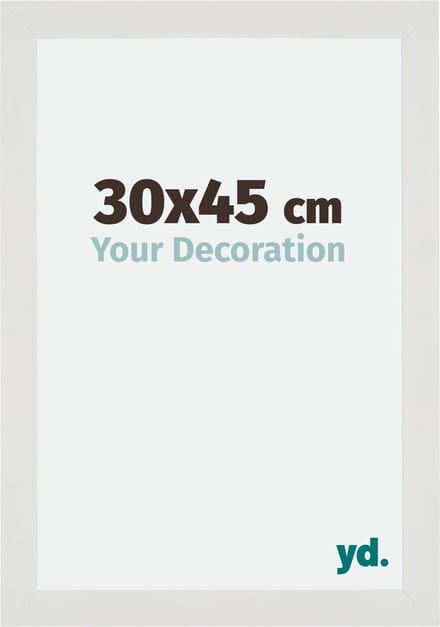 Your Decoration - Fotolijst 30x45 cm - MDF - Wit Mat - Mura
