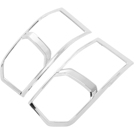 Paire Chrome Cache de Phare Avant Garniture Lunettes Remplacement pour HIACE 2011‑2015 white