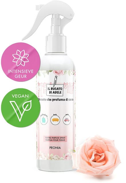 Il Bucato di Adele Parfum Textiel Spray Peonia 250ml