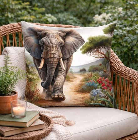 Safari Harmony Collection Kussenhoes - 45x45 cm