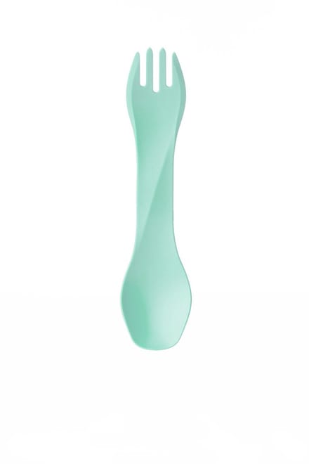 Human Gear - GoBites BIO - Herbruikbaar - Bestek - Spork - Mint - campingbestek