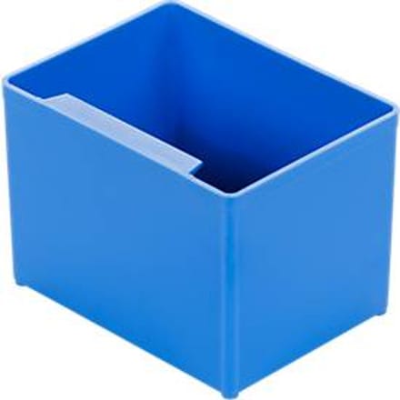 Inzetbak EK 752, blauw, PP, 20 stuks