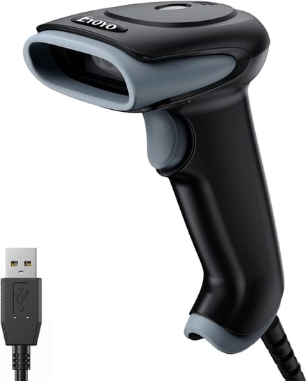 Dutch Wanted Eyoyo - Handscanner - Barcodescanner - Handscanner - Professionele scanner - QR code scanner - EAN en QR codes