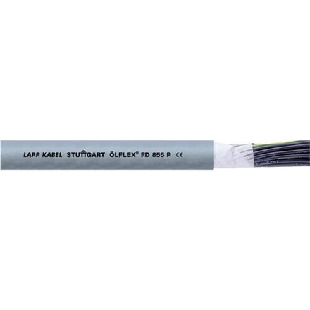 LAPP 27580/500 Geleiderkettingkabel ÖLFLEX® FD 855 P 18 G 1.5 mm² Grijs 500 m