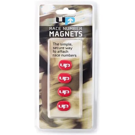 Ultimate Performance Magneten Voor Startnummer Rood 4 Stuks