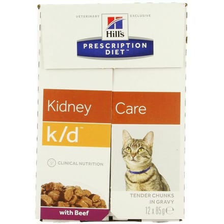 Prescription Diet Feline K/d Beef 12x85g