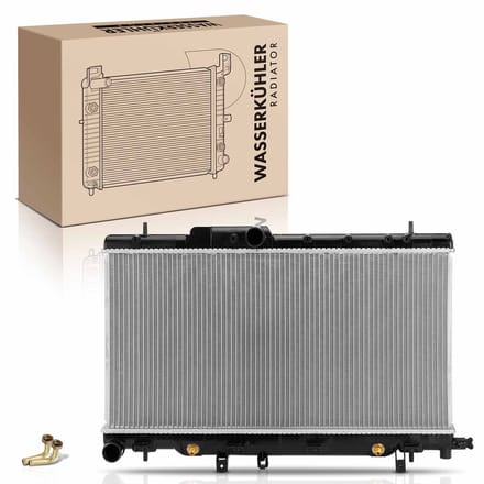 Frankberg 1x radiator waterkoeler motorkoeler voor Subaru
