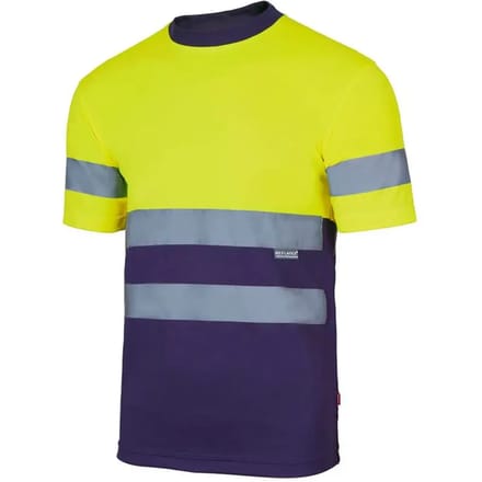 Bicolor High Visibility T-shirt Velilla