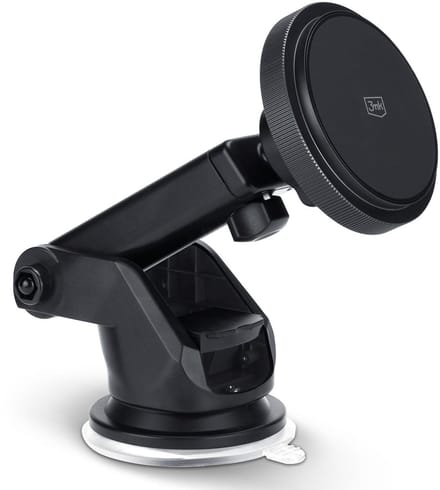 3mk Car MagCharger car wireless charging holder - with MagSafe for window & dashboard - 15 watt