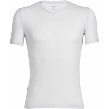 Icebreaker Mens Anatomica SS V (Maat - S, Kleur - Snow)