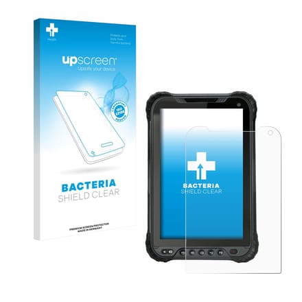 upscreen - Screenprotector voor Unitech TB85 - Folie Beschermfolie transparant antibacterieel