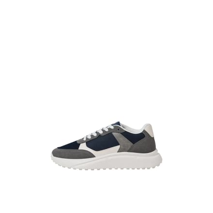 Jack & Jones Aspire Runner Polyurethaan Heren Castlerock/Navy Blazer Sneakers
