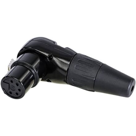 Rean AV RC5FR-B XLR-connector Koppeling, haaks Aantal polen: 5 1 stuk(s)