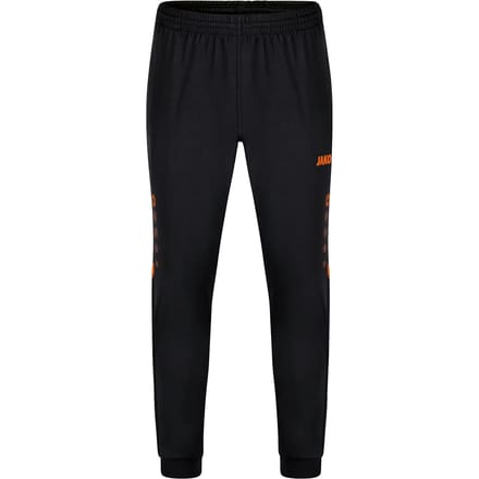 Jako Challenge Polyesterbroek Dames - Zwart / Fluo Oranje | Maat: 34