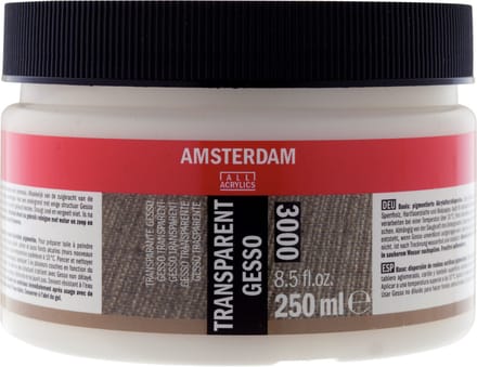 Gesso - Transparant - Amsterdam - 250ml
