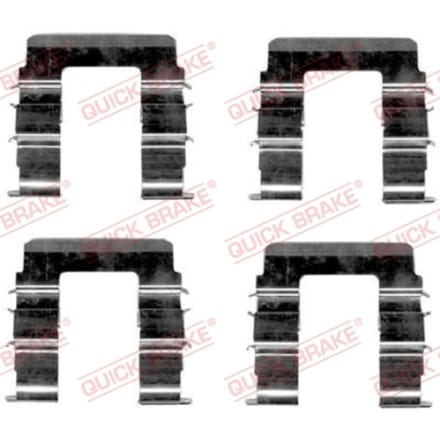 Toebehorenset, schijfremblok QUICK BRAKE 109-1615