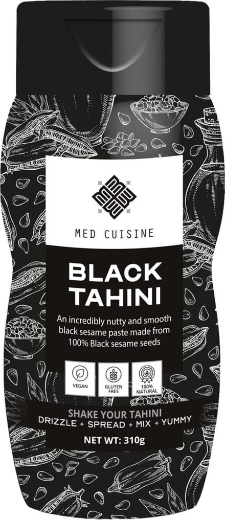 MED CUISINE Zwarte tahini 310 gram