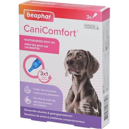Beaphar CaniComfort® Rustgevende Spot-On 3 pipetten