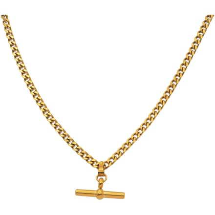 Collier de mode vintage Bijoux Acier inoxydable Simple Géométrique Forme en T Collier beige