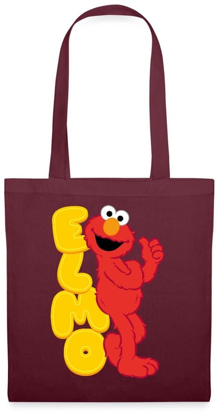 Sesamstraat Elmo Portret Tas Van Stof Schoudertas
