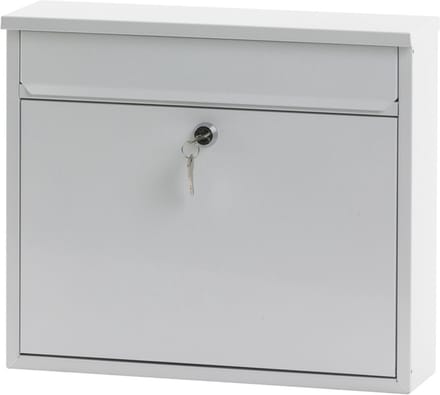 V-Part - Wandbrievenbus Granadan - Galvanized steel Powder Coated - wit - Brievenbus