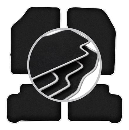 CARLUX-SILVER automatten voor: Nissan 100NX coupé, targa (1990-1995)