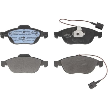 Remblokset DELPHI LP1404, voor