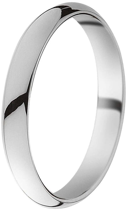 Orphelia Trouwring - 9 karaat Witgoud - 2.5 mm breed - OR110/25/NY/60