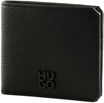 HUGO Kaarthoes Nesh 8 CC Wallet Black Zwart