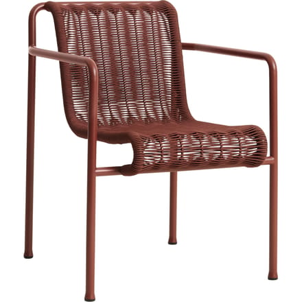 HAY Palissade Cord Dining Chair - iron red