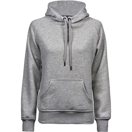Tee Jays - Hooded Sweatshirt dames - Heather Grey maat M