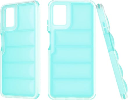 Hoesje geschikt voor Motorola Moto E22i / Moto E22 - Techsuit Wave Shield Shockproof Hard Case Back Cover - Turquoise