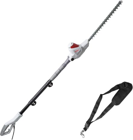 YOR® Heggenschaar Telescopisch - Grijs - 241cm x 10cm x 19cm