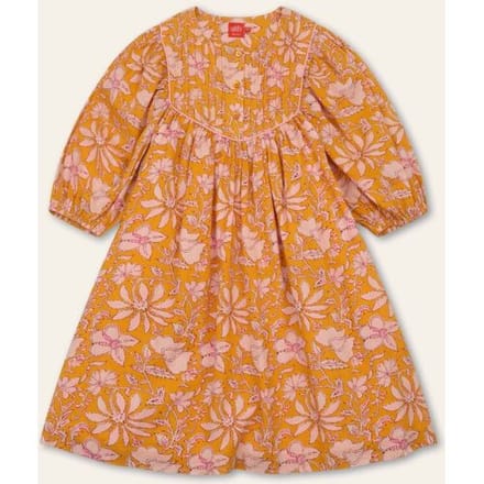 Oilily Deevika Jurk- maat98/3T Sunflower
