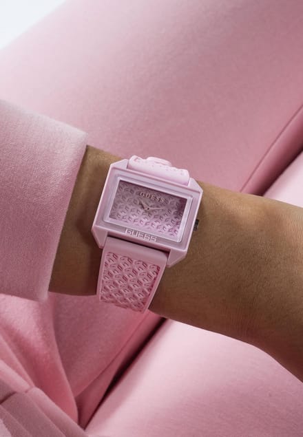 Guess Mod Pop Horloge Roze