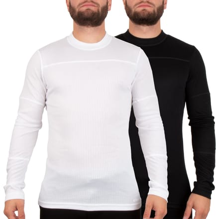 Craft - Core 2-pack Baselayer - Thermoshirt - Zwart/Wit - Heren - M