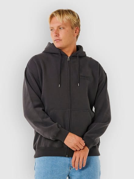 Rip Curl Surf Puff ZIP Thru - Washed Black
