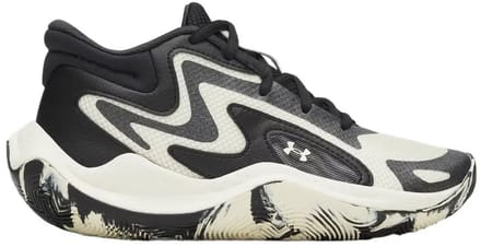 Under Armour Grade School Jet ´25 Junior Basketbalschoenen Zwart EU 38 Kinderen