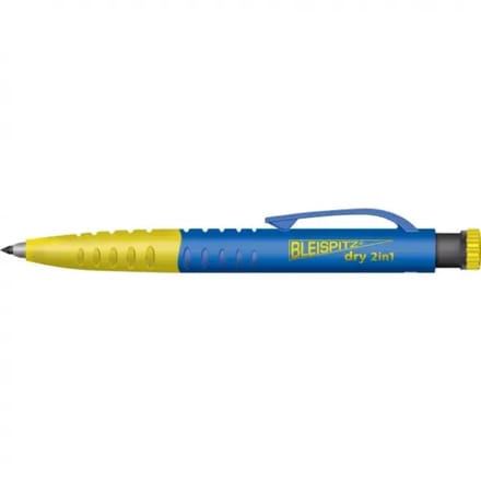 Bleispitz Mechanisch potlood + diep-gat marker grafiet, inclusief 6 stiften