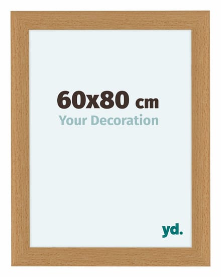 Your Decoration - Fotolijst 60x80 cm - MDF - Beuken - Como