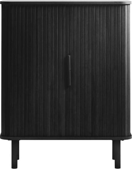 Kast Cavo Zwart Eiken - Giga Living