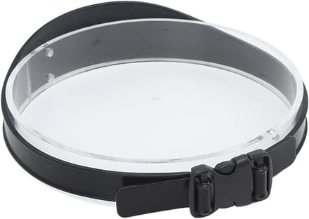 Haarknip Sjabloon - Kappersband Gids - Thuiskapsel Maken - Gebogen Siliconen Ontwerp - 63 cm Lengte - Zwart