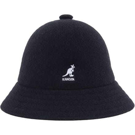 Kangol K3451 Zwarte Casual Wolle Bucket Hat K3451 BLACK (S) black