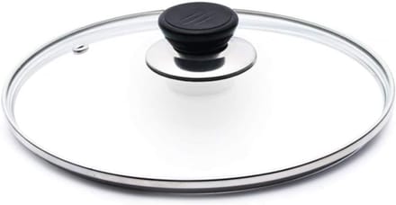 Pan Deksel - Glazen Deksel - Koken en Bakken - Gehard Glas - 36 cm - Transparant