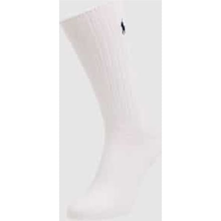 Sokken met labelstitching, model 'CREW SOCK'