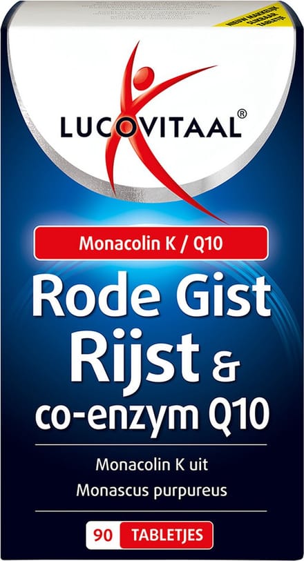 Lucovitaal Rode Gist Rijst & co-enzym Q10 90 tabletjes